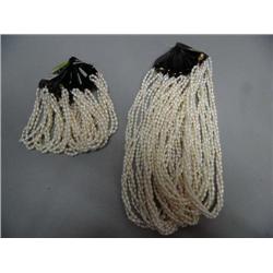 CHOICE on TEN 18" Multi Strand Freshwater Pearl Necklaces with Multi Strand Bracelets (2)