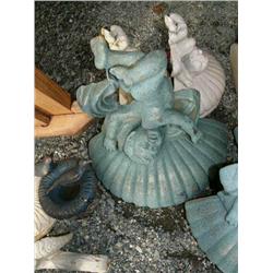 CHOICE on 6 cast iron 22" wall mounted planters (100)