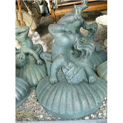 CHOICE on 6 cast iron 22" wall mounted planters (100)