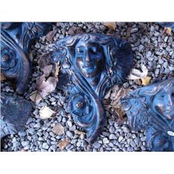 CHOICE on 9 Art Nouveau Wall Planters 13"  (100)