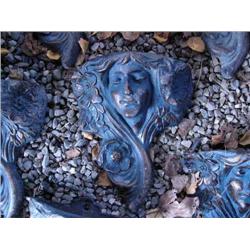 CHOICE on 9 Art Nouveau Wall Planters 13"  (100)