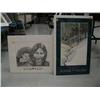 Image 1 : Lot of 2 KHR posters: signed print by Nancy Taylor-Stonington "Silver Anniversary" done in 1985; pos