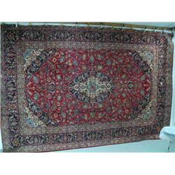 Persian rug #36343- Khorasan, 14' 3" x 9' 6", retail value $7,907 (8888)
