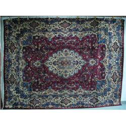 Persian rug #36342- Yazd, 12' 9" x 9' 8", retail value $7,282 (8888)