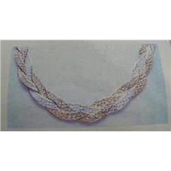 Necklace 14 K yellow and white gold, 28.6 grams- estimated replacement cost $1,575 (12)