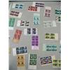 Image 3 : Large collection of unused 4 & 5 cents plate block stamps (2)