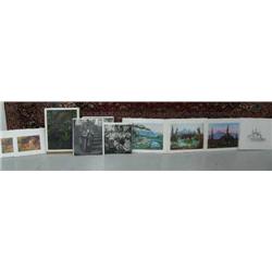 Lot of 10 shrink wrapped prints- including Seerey Lester signed and numbered prints; 4 Tlingit print