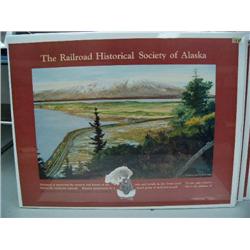 CHOICE on 5: Alaska Railroad Historical Society print done by Steve Hillyer in 1988 (2)