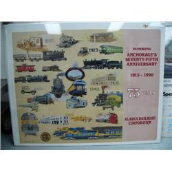 CHOICE on 5: Alaska Railroad 75 year anniversary done by Steve Hillyer in 1990 (2)