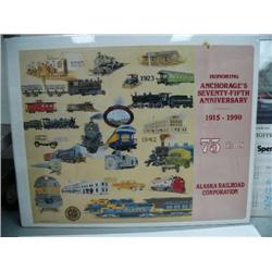 CHOICE on 5: Alaska Railroad 75 year anniversary done by Steve Hillyer in 1990 (2)