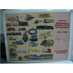 CHOICE on 5: Alaska Railroad 75 year anniversary done by Steve Hillyer in 1990 (2)