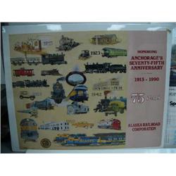 CHOICE on 5: Alaska Railroad 75 year anniversary done by Steve Hillyer in 1990 (2)