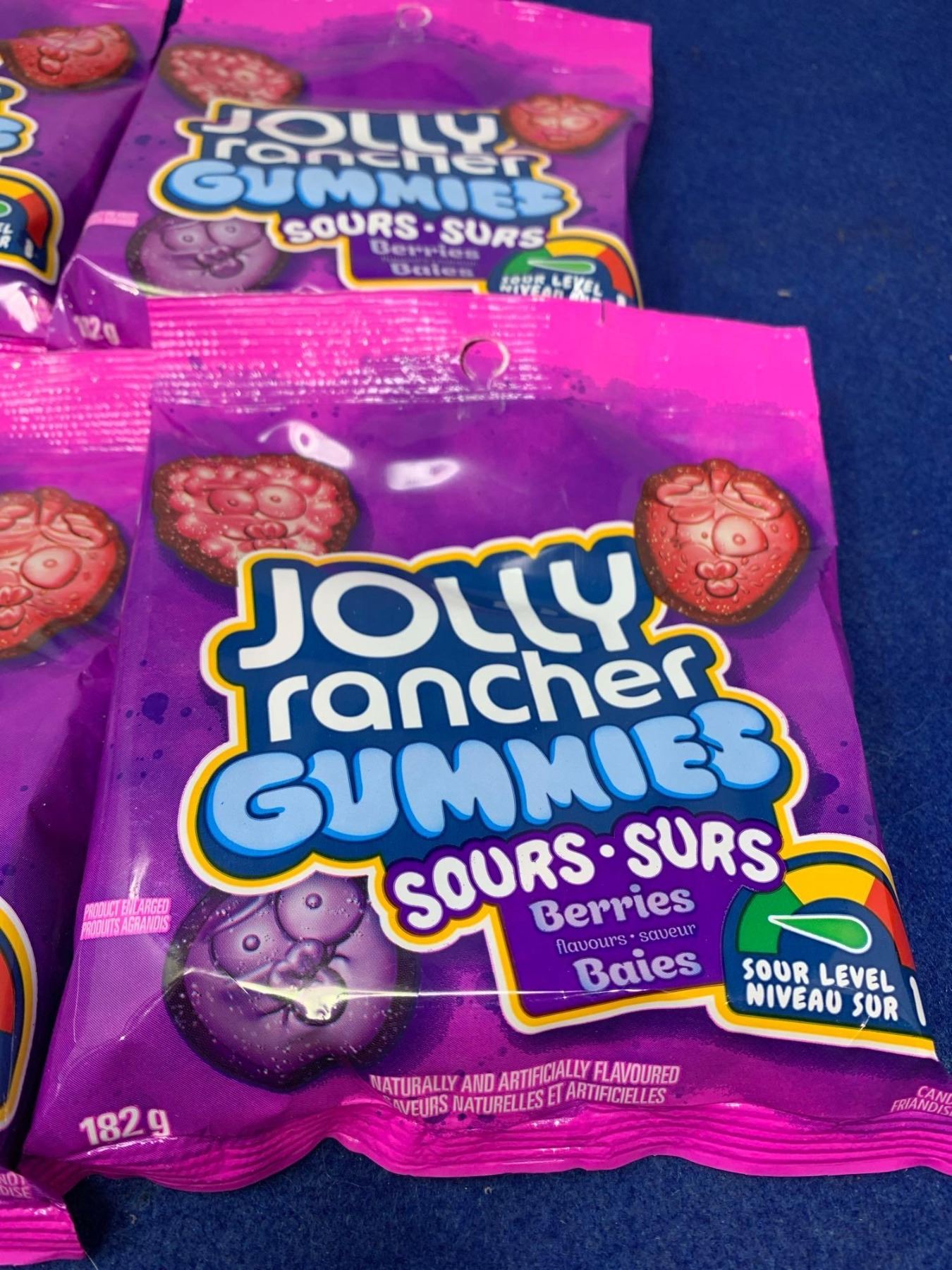 Jolly Ranchers Gummies Sours (6 x 182g)
