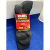 Image 1 : Holmes Workwear Cotton Thermal Socks 4pairs (size 7-12)