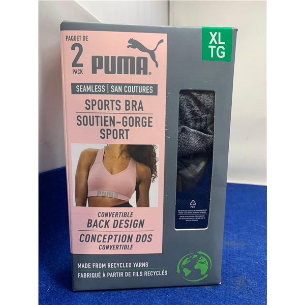 Puma Seamless Sports Bra (xl) 2pk