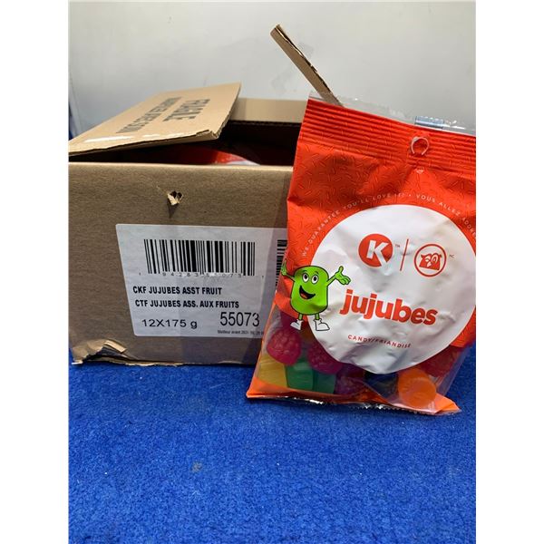 Circle K Jujubes Candy (12 x 175g)