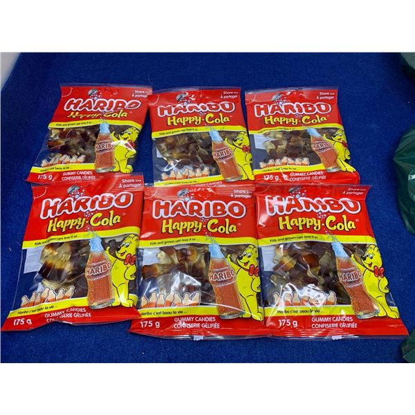Haribo Happy Cola Gummy Candy (6 x 175g)