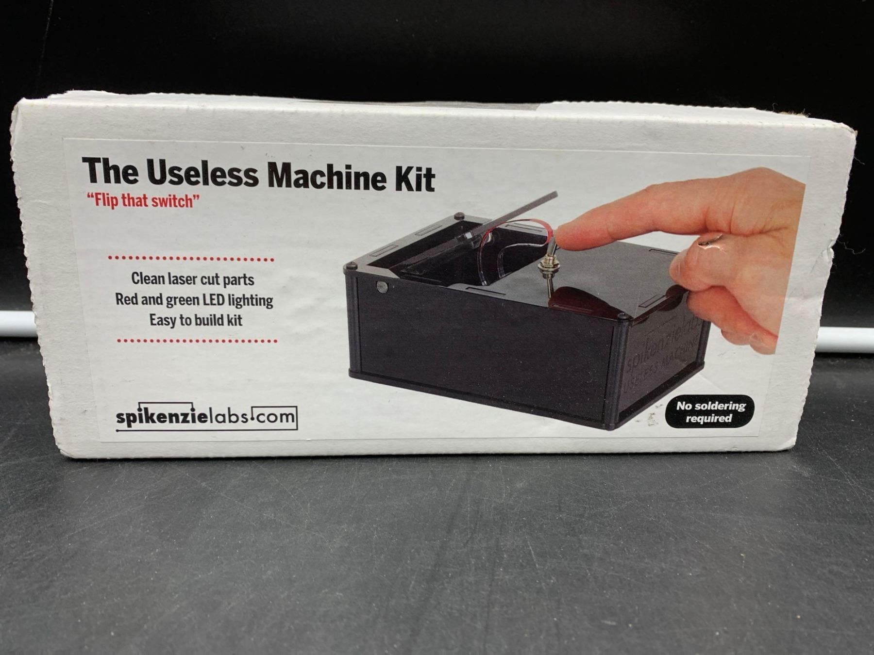 The Useless Machine Kit-Clean Laser Cut parts