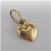 Image 2 : 18K Yellow Gold 1G Heart Pendant, Suggested Retail Value $550