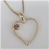 Image 1 : 14K Yellow Gold 2.38G 20" Lab Diamond Necklace, Suggested Retail Value $1070