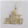 Image 1 : 14K Yellow Gold 0.83G Pendant, Suggested Retail Value $330