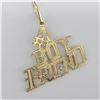 Image 2 : 14K Yellow Gold 0.83G Pendant, Suggested Retail Value $330