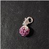 Image 1 : Silver Cubic Zirconia Pendant, Suggested Retail Value $50
