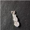 Image 1 : Silver Cubic Zirconia Pendant (~Size 0) (~length 0 inches), Suggested Retail Value $50