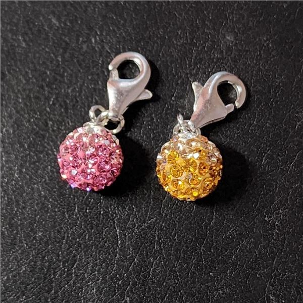 Silver Cubic Zirconia Pendant (~Size 0) (~length 0 inches), Suggested Retail Value $80