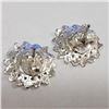 Image 2 : Silver Earrings (~Size 0) (~length 0 inches), Suggested Retail Value $100