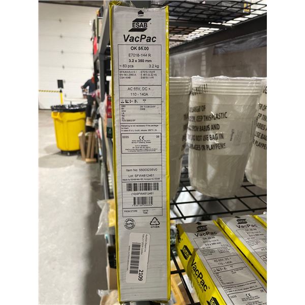 ESAB Vac Pac OK 55.00 3.2 x 350mm Welding Stick Electrodes 83 piece