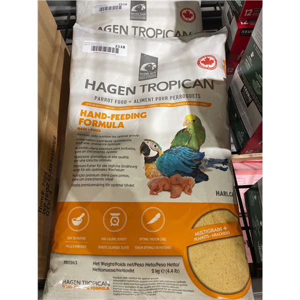 Hagen Tropican Parrot Food, Mashed Hand-Feeding Formula