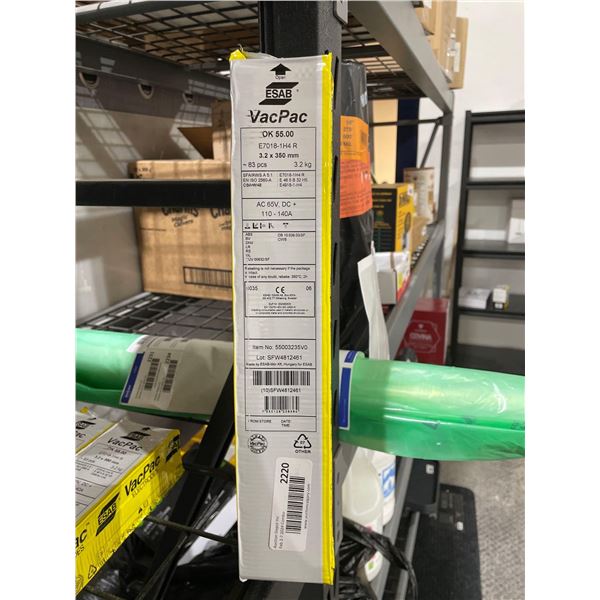 ESAB Vac Pac OK 55.00 3.2 x 350mm Welding Stick Electrodes 83 piece