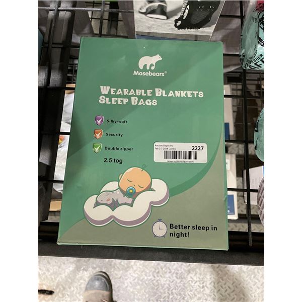 Mosebears Wearable Blanket Sleep Bags