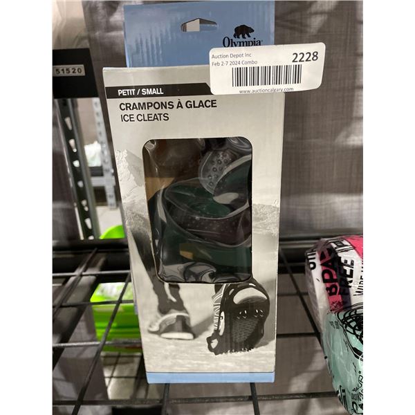 Champion Ice Cleats Size Small