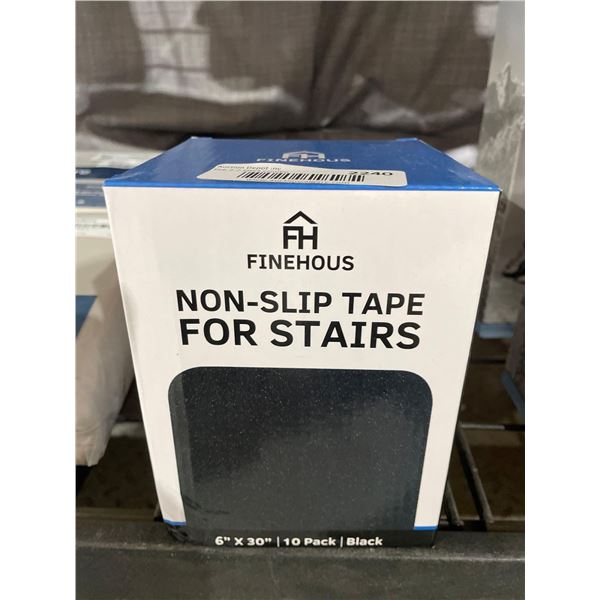 Finehous Non-Slip Tape For Stairs 6in x 30in 10 Pack