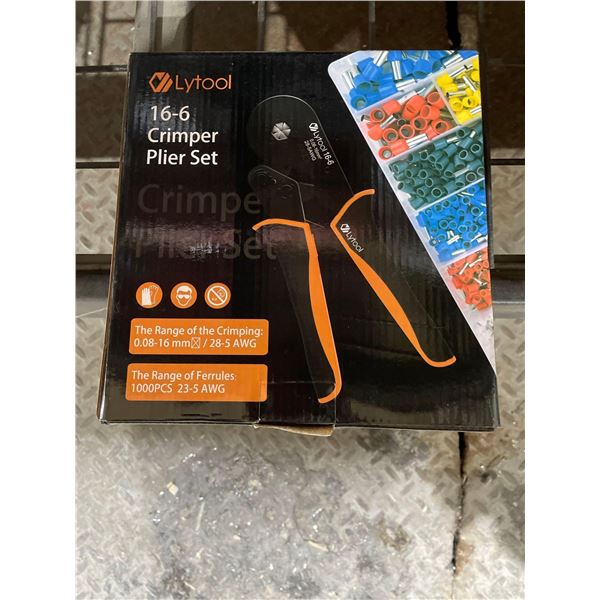 Lytool 16-6 Crimper Plier Set