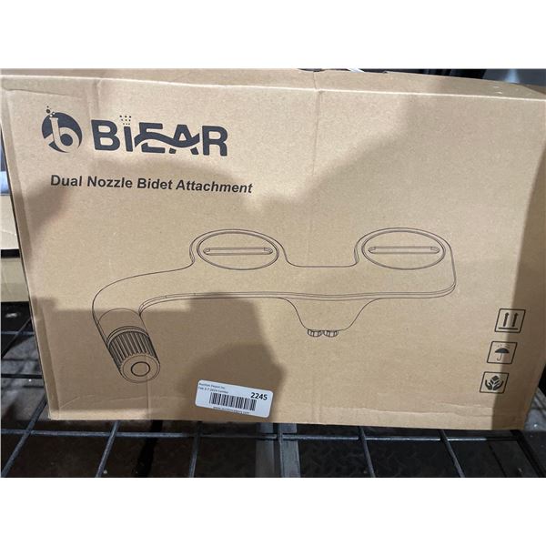 BiEAR Dual Nozzle Bidet Attachment