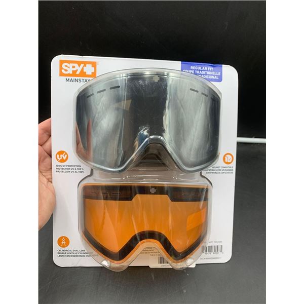 Spy Mainstay UV Protection Ski/Snowboard Goggle Set NEW