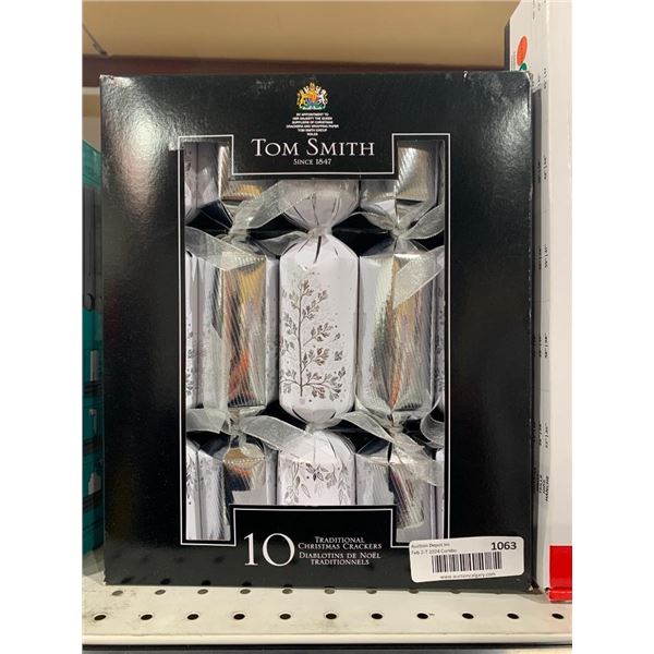 Tom Smith 10 Tarditional Christmas Crackers