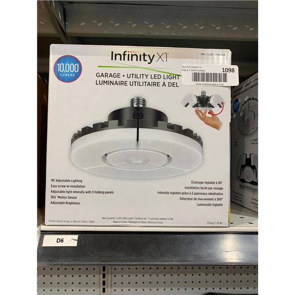 Infinity XT 10 000 Lumens Garage / Utility LED Light