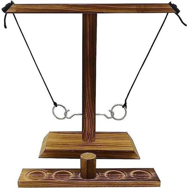 Ring toss Game for Adults & Outdoor/Indoor Yard Games Hook & Ring ...