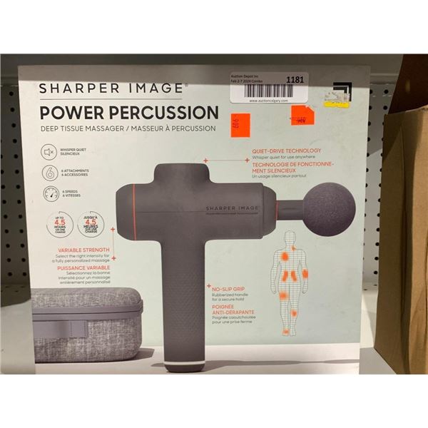 Sharper Image Power Percussion Deep Tissue Massager