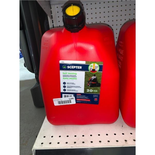 Scepter Self Venting Gasoline Container 20L