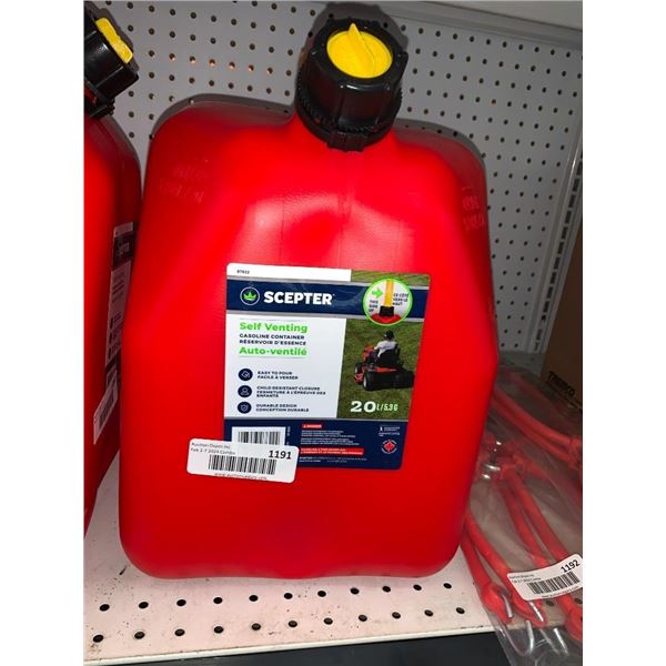 Scepter Self Venting Gasoline Container 20L