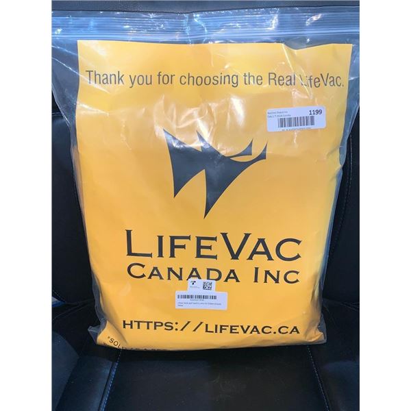 LifeVac Home and Travel Combo Kit (Canadian Version) - Choking Rescue Device, Portable Airway Suctio