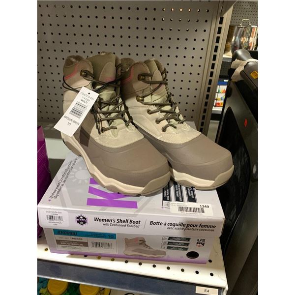 Khombu Women's Size 10 Brown Winter Boot