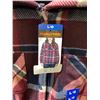 Image 2 : RealTree Ladies Plaid  Sherpa Lined Jacket Size Large