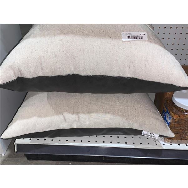 Studiochic throw pillows, lot of 2