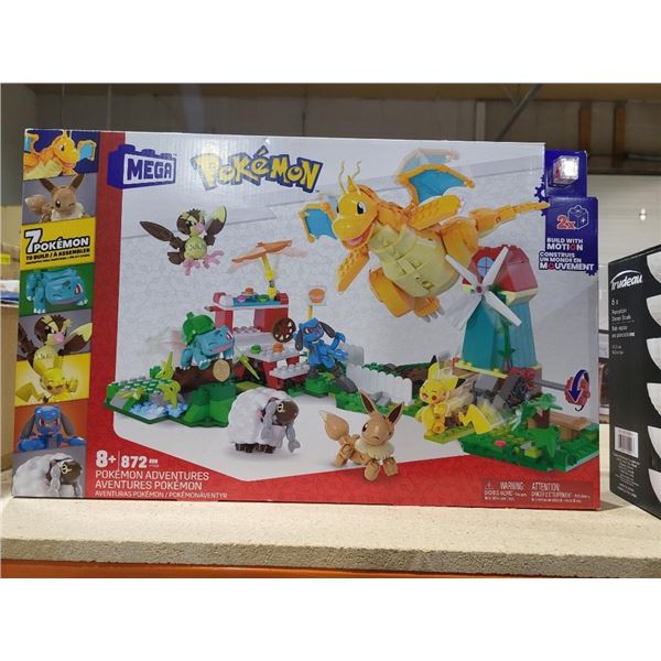 Mega Block Pokemon  872 pc Set